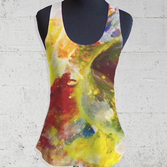 Racerback Tank Top – Rare VIDA × Noora Elkoussy Collaboration - Picture 2 of 4